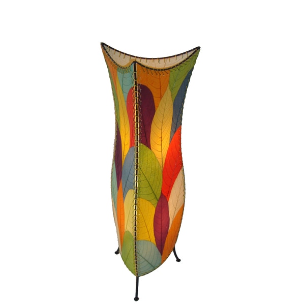 Cocoa Leaf Multi Flower Bud Large Floor Lamp (Philippines) 15667520