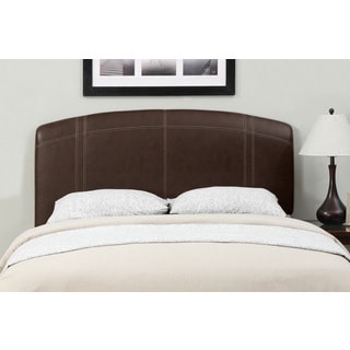 Best Shopping Brown Stitched Leather Full/ Queen-size Headboard