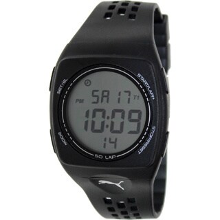 Puma Men's 'Faas' Black Digital Sports Watch