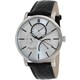 Kenneth Cole Men's Slim Black Leather Quartz Watch