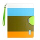 Gearonic Multi Color Blue PU Leather Card Holder Case for iPad 2 3 4