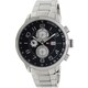 Tommy Hilfiger Men's Silver Stainless Steel and Black Dial Analog Quartz Watch