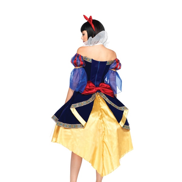 Leg Avenue Womens Dp85071 Deluxe Snow White Costume Set 15669728