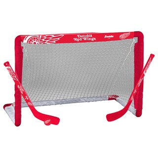 NHL Detroit Red Wings Mini Hockey Goal Set-Image