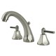 Fontaine Renata Brushed Nickel Widespread Bathroom Faucet