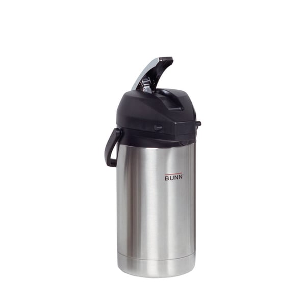 Bunn 32130 3-liter Lever-Action Stainless Steel Airpot