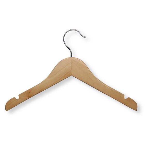 Kid's Basic Shirt Hanger, Set of 10