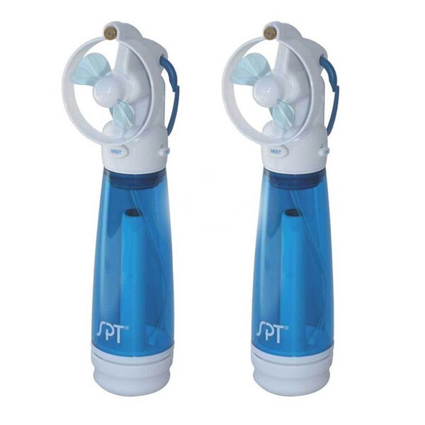 SPT Personal Hand-held Misting Fans (Set of 2)