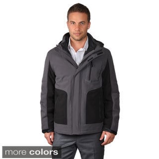 Calvin Klein Men's Soft Shell Hooded Coat