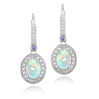 opal earrings