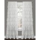 Lush Decor Ruffle White 84-inch Curtain Panel