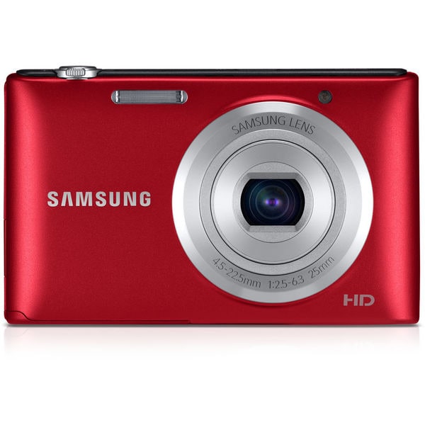 Samsung ST72 16.2MP Red Digital Camera