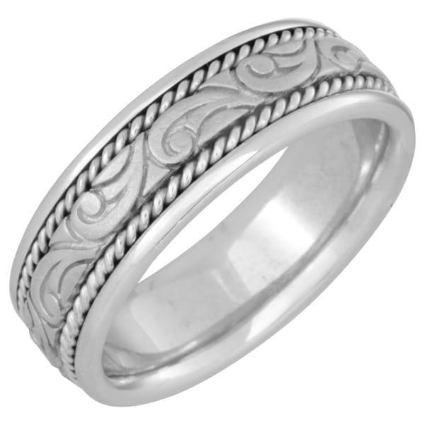 ... design. This ring is crafted of 14-karat white gold with ... read more
