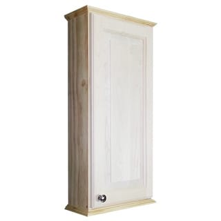 Low Price Ashley Series 30x3.5-inch Unfinished On-the-Wall Cabinet