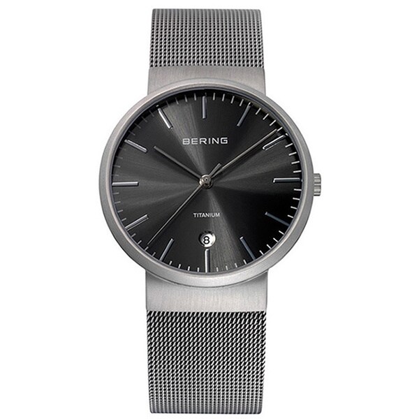 Bering Time Men's Slim Classic Stainless Steel Watch