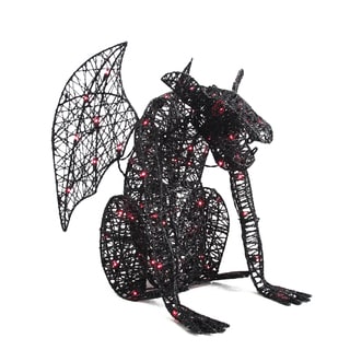 --->  Black-winged 24-inch Lighted Wire Monster