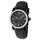 Sector Men's 'Action' Stainless Steel and Ceramic Dual Time Zone Watch