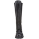 Demonia Men's Rocky-30' Black Leather 30-eyelet Knee-high Boots