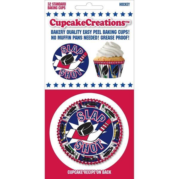 Standard Baking Cups - Hockey