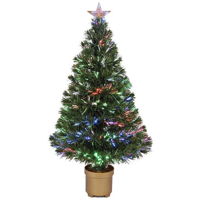 new 36 in multi color led fiber optic tree sparkling new 36 in multi color led fiber optic tree sparkling