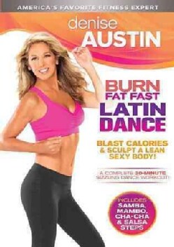 Denise Austin: Burn Fat Fast Latin Dance (DVD)