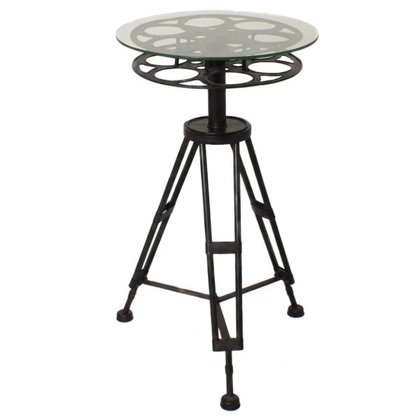 Round Top Hollywood Film Reel Table - 15689565 - Overstock.com Shopping