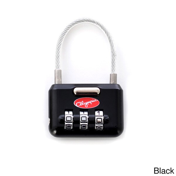 Olympia Metal 3-dial Combination Luggage Lock