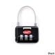 Olympia Metal 3-dial Combination Luggage Lock