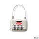Olympia Metal 3-dial Combination Luggage Lock