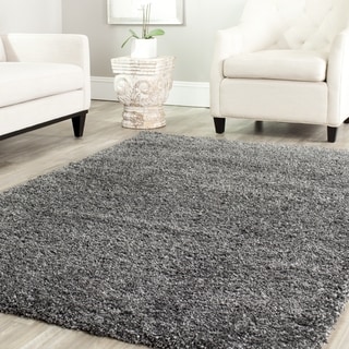 Best Shopping Safavieh Shag Dark Grey Rug (8'6 Square)