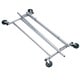 Richards Homewares Chrome Free-standing Commercial Storage Garment Rack