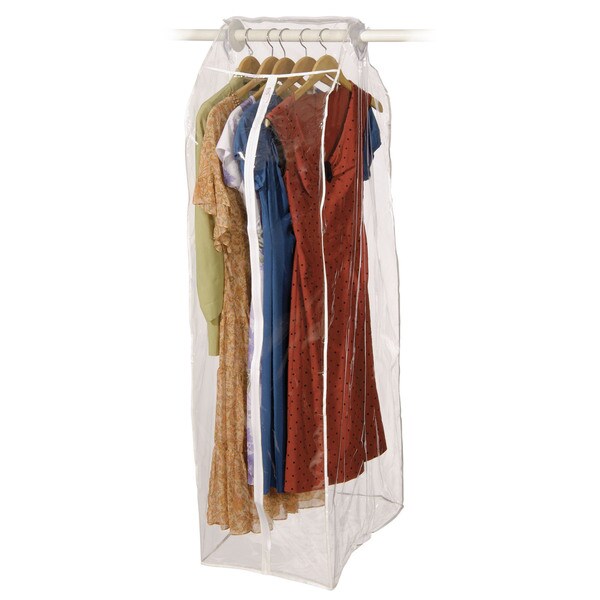 Richards Homewares Clear Vinyl Frameless Dress Bag