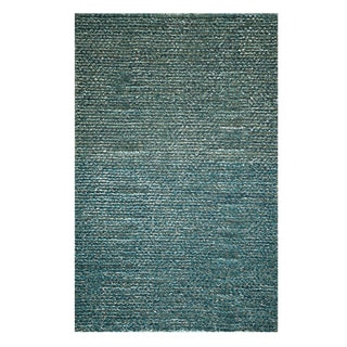 Online Specials  Modern Town Hand-woven Blue Area Rug (8' x 10')