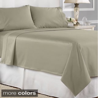 Pima Cotton 750 Thread Count Solid Luxury Sheet Set-Image