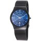 Skagen Men's Titanium Mesh Bracelet and Blue Dial Watch