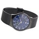 Skagen Men's Titanium Mesh Bracelet and Blue Dial Watch