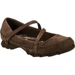 Women's Skechers Relaxed Fit Bikers Strollin' Brown-Image