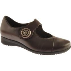 Women's David Tate Trinity Brown Calfskin-Image