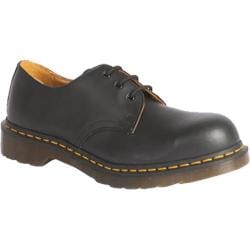 Buy  Dr. Martens 1925 5400 PW 3-Eye Steel Toe Shoe Black Fine Haircell