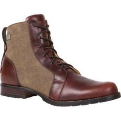 Buy Cheap Men's Durango Boot DCDB002 6in World Traveler Lacer Oak/Canvas