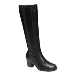 Women's Aerosoles Lucky Ticket Black Faux Leather-Image