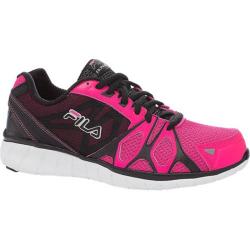 Women's Fila Shadow Sprinter Pink Glo/Black/White-Image