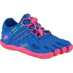 Children's Fila Skele-Toes Bayrunner 3 Dazzling Blue/Lime Punch/Hot Pink-Image