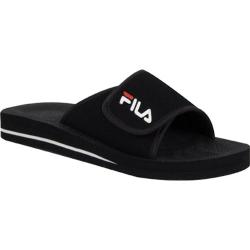 Men's Fila Slip On 1SC036XX Black/White/Chinese Red-Image