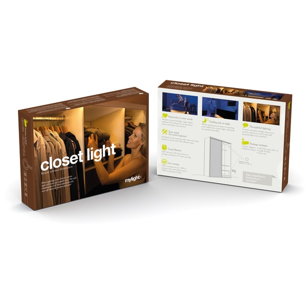 The mylight LED Motion Activated Ambient Lighting Closet Light