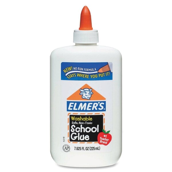 Glue bottle school washable 7-5/8 bottle Brand: Elmers
