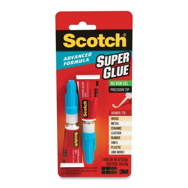 Scotch Single Use Super Glue 1/2 Gram Tube Liquid