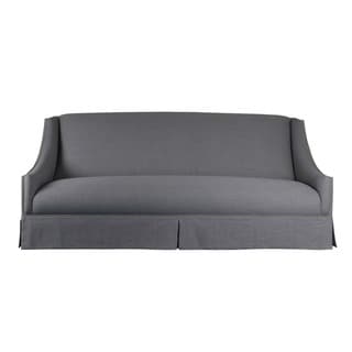 (>_<)  Camille Premium Linen Down Wrapped Sofa