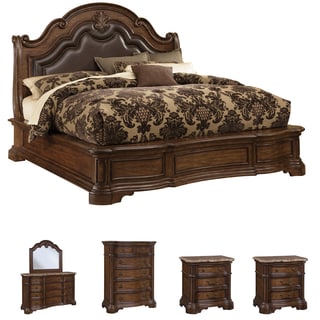 --->  Connor 6-piece Platform King-size Bedroom Set