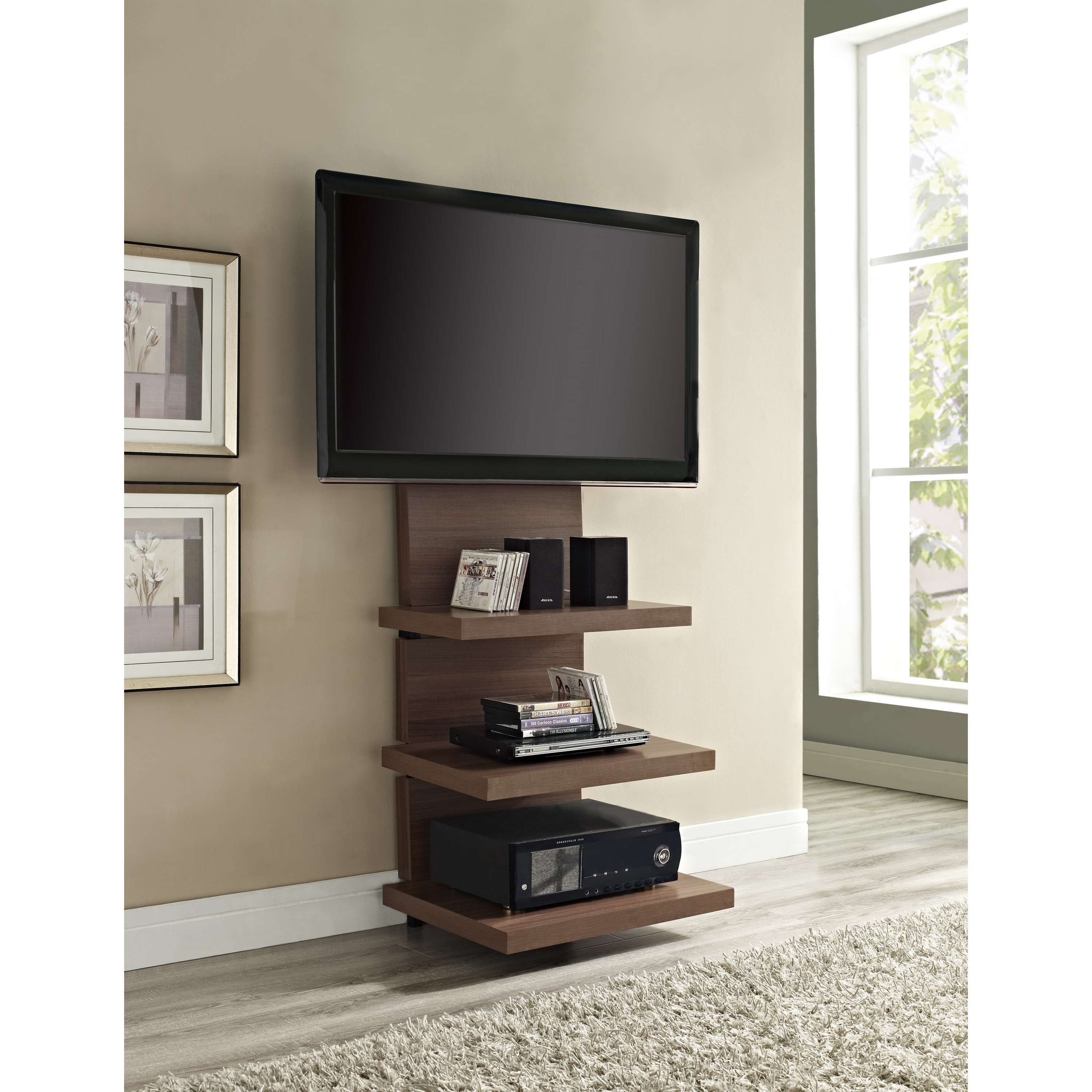 home depot 75 inch tv stand